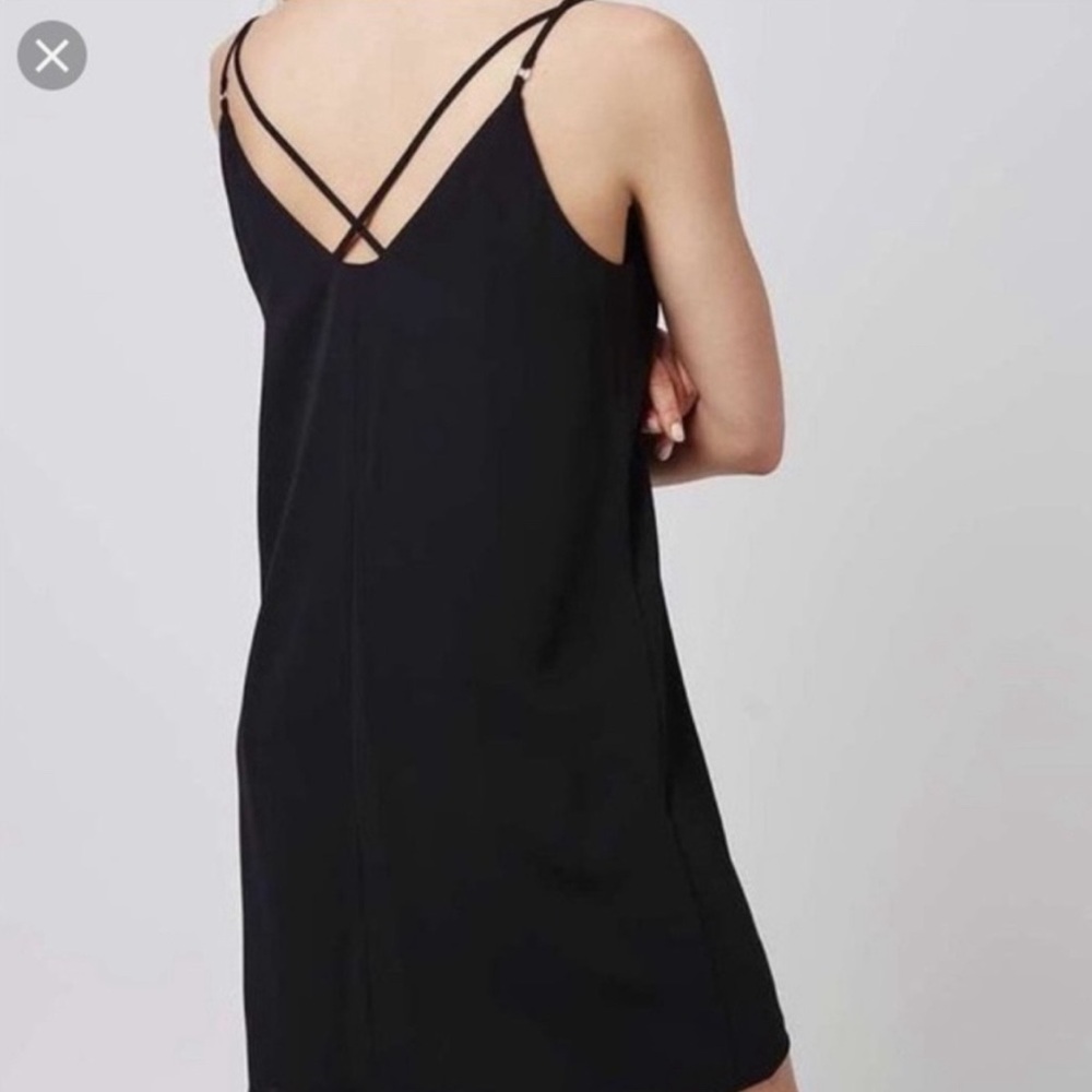 Top shop black dress